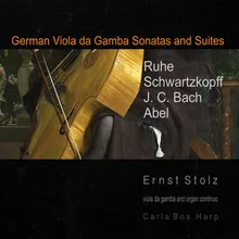 Partie a Viola da Gamba solo com Cembalo D Minor: Allemande