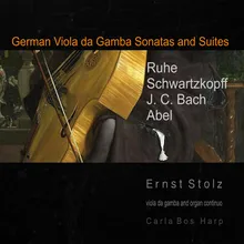 Partie a Viola da Gamba solo com Cembalo D Minor: Sarabande