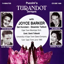 Turandot: Riddle Scene - Act two