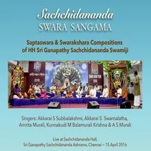 Ri Ri Swarooditam (Sahana, Swaradevata Kriti)