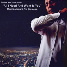 All I Need and Want is You-Nigel Lowis Remix