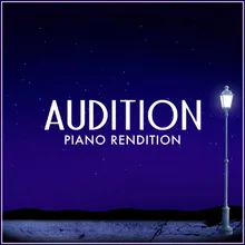 Audition (From "La La Land") [Piano Rendition]-Cover Version