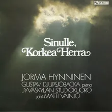 Sinulle, korkea Herra