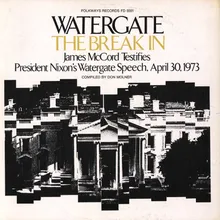 President Nixon's Watergate Speech, April 30, 1973