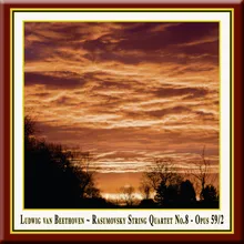 String Quartet No. 8 in E Minor, Op. 59, No. 2 "Rasumovsky No. 2": II. Molto adagio
