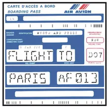 Flight to Paris