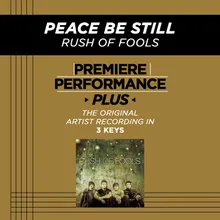 Peace Be Still-Low Key Performance Track Without Background Vocals