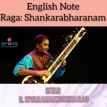 ENGLISH NOTE Raga : Shankarabharanam