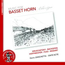 Quintet for Basset Horn, Two Violins, Viola and Cello, Op. 9: III. Andante con variazioni