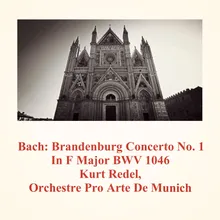 Concerto No. 1 In F Major BWV 1046: 4 Menuetto. Trio. Menuetto. Polacca. Menuetto. Trio. Menuetto