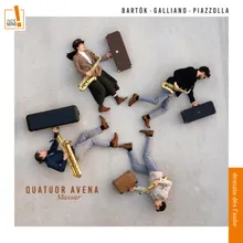 Romanian Folk Dances, Sz. 56 (Arr. for Saxophone Quartet by Nicolas Allard): II. Brâul. Allegro