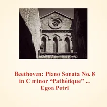 Piano Sonata No. 8 in C minor "Pathétique" op. 13: 2. Adagio cantabile