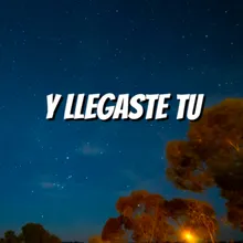 Y llegaste tu