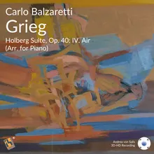 Holberg Suite, Op. 40: No. 4, Air. Andante religioso