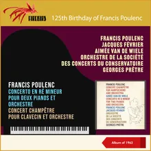Poulenc: Concerto for 2 Pianos in D Minor, FP 61 - II. Larghetto