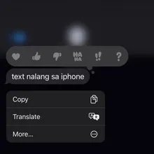 Text Na Lang Sa Iphone