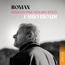 Assaggio per violino solo in G Minor, BeRI 320: II.