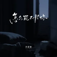 怎么能不怪你