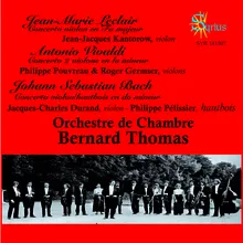Concerto violon/hautbois/orchestre - Allegro in C Minor, BWV1060: III. Allegro
