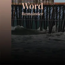 Word Remainder