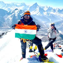 Ashish Singh Mount Everest Summitter 2023