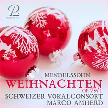 Sechs Motetten, Op. 79: I. Weihnachten