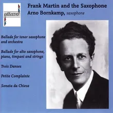 Ballade for tenor saxophone and orchestra