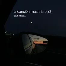 la canción más triste