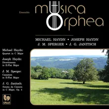 Quartet in C Major for English Horn, Violin, Cello and Double Bass, MH 600: III. Rondo. Presto