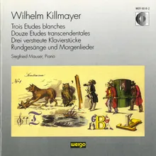 Rundgänge und Morgenlieder. Ein Klavierzyklus: III. Morgenlied. Ruhig singend