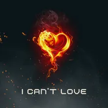 I Can't Love You