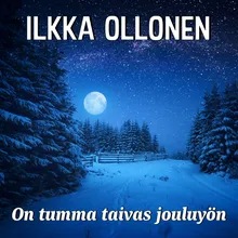 On tumma taivas jouluyön