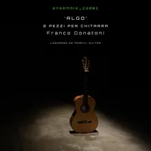 Algo - 2 pezzi per chitarra (1977): I