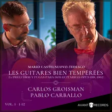 Les Guitares Bien Tempérées, Prelude & Fugue No. 2 en Ré majeur