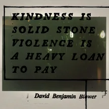 Kindness is Solid Stone