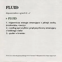 Fluid