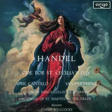 Handel: Ode for Saint Cecilia's Day (HWV76) - "But Oh! What Art Can Teach"