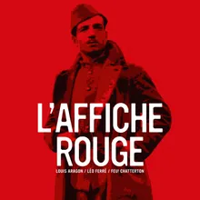 L'affiche rouge Live à Paris 2022