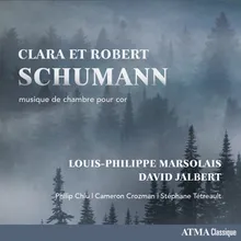 C. Schumann: 3 Romances, Op. 22 - II. Allegretto: Mit zartem Vortrage in G minor (Arr. for Horn and Piano by Louis-Philippe Marsolais)