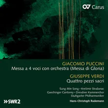 Puccini: Messa a 4 voci con orchestra, SC 6 - IV. Sanctus e Benedictus