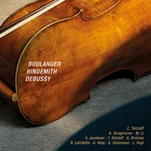 N. Boulanger: 3 Pieces for Cello and Piano: No. 1, Modéré Live