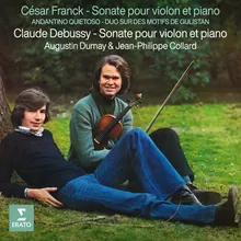 Grand duo pour violon et piano sur des motifs de Gulistan, Op. 14, FWV 6