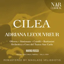 Adriana Lecouvreur, IFC 1, Act I: "Or dunque, Abate?" (Il Principe, L'Abate)