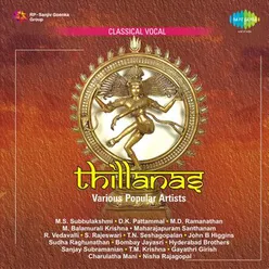 Thillanas-Various Artistes