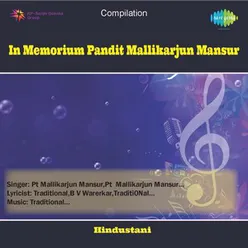 In Memorium Pandit Mallikarjun Mansur