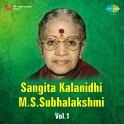 SANGITA KALANIDHI-M.S.SUBHALAKSHMI VOL.1