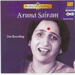 Carnatic Classical - Aruna Sayeeram