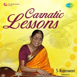 Carnatic Lessons - Vol 6