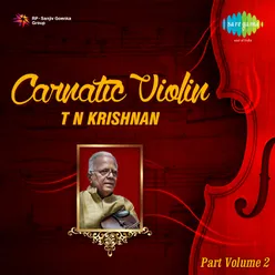 Carnatic Violin - T.N. Krishnan Vol 2