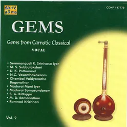 Gems From The Carnatic Classicals Vol 3